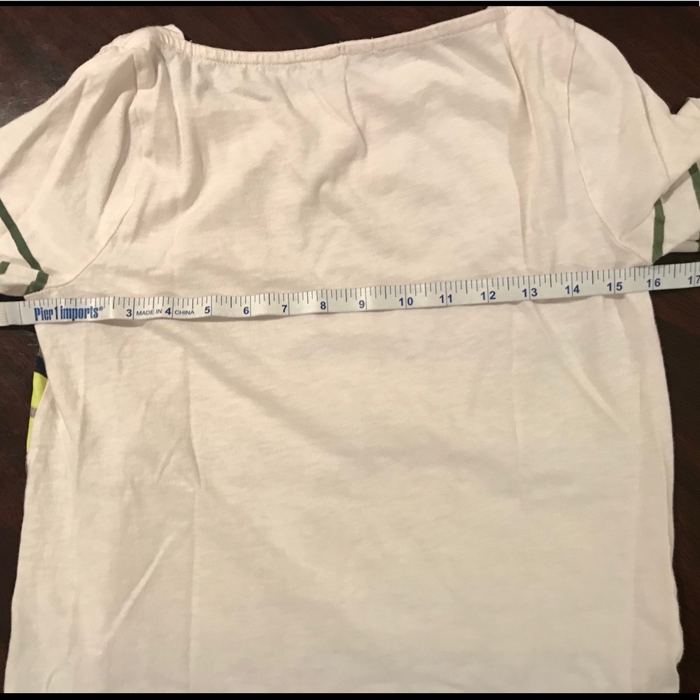 NWOT J Crew Striped Long Sleeve Shirt - Picture 7 of 8